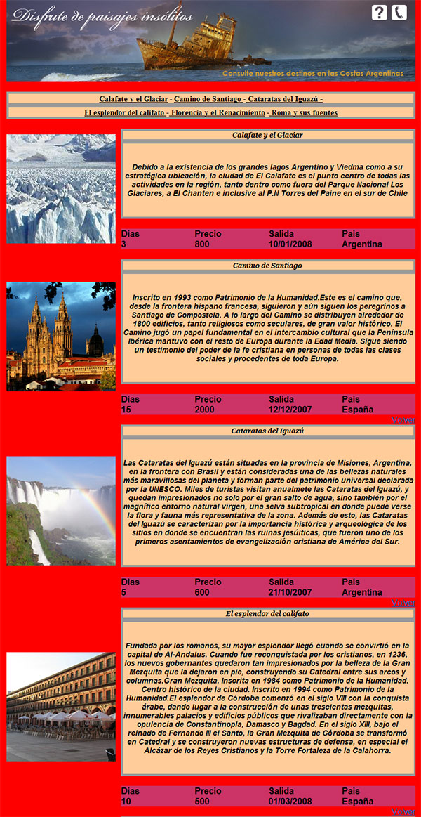 Ejercicio de Newsletter realizado en el curso de dise&ntilde;o web en www.capacitacion-bi.com.ar
